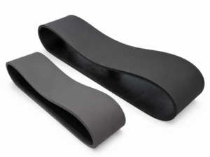 Endless belts for the footwear industry