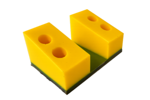 Polyurethane-coated technical components