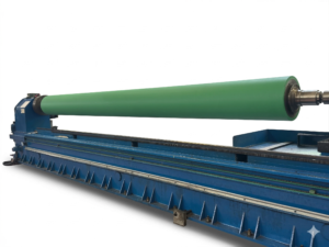 Silicone roller covering