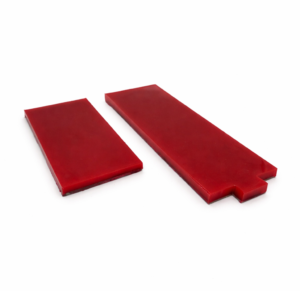 Polyurethane-coated plates