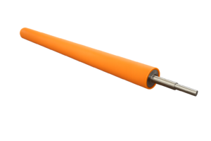 Antistatic polyurethane coated cylinders