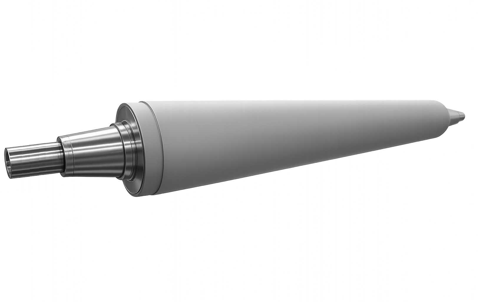 Rubber-coated counter-pressure roller for embossing units